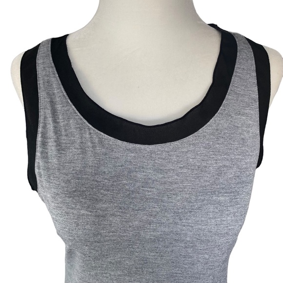 Loft NEW Black and Grey Sleeveless Tank Blouse Petite Small - Picture 3 of 14